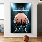 Canvas - I love Basketball